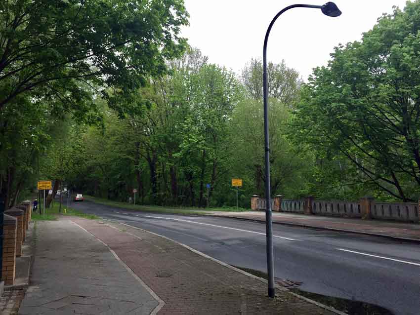 Foto: Brücke nach Schildow am Ende der Karl-Liebknecht-Straße