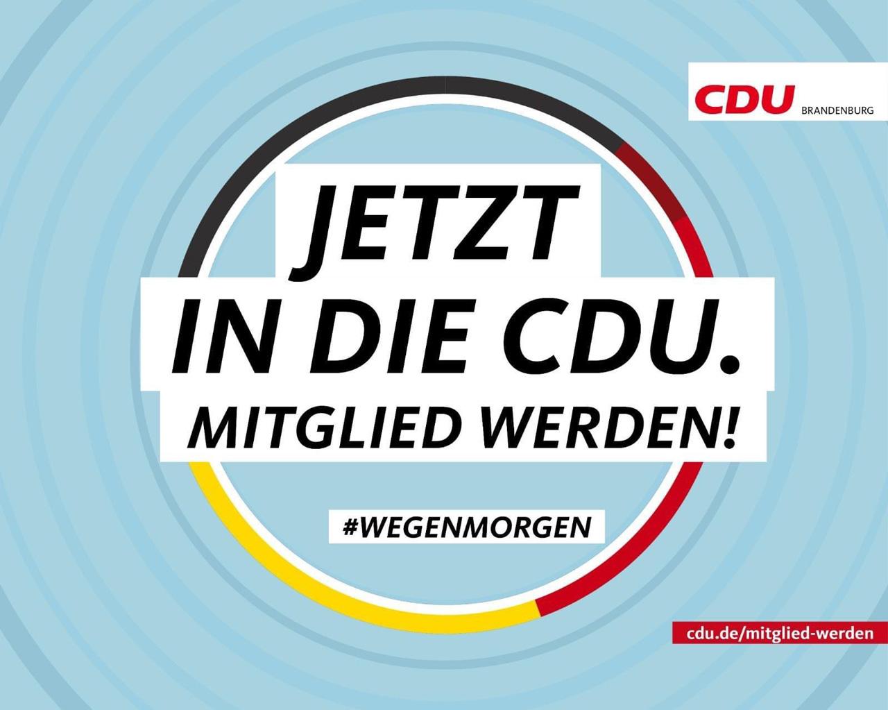 CDU: Mitglied werden!