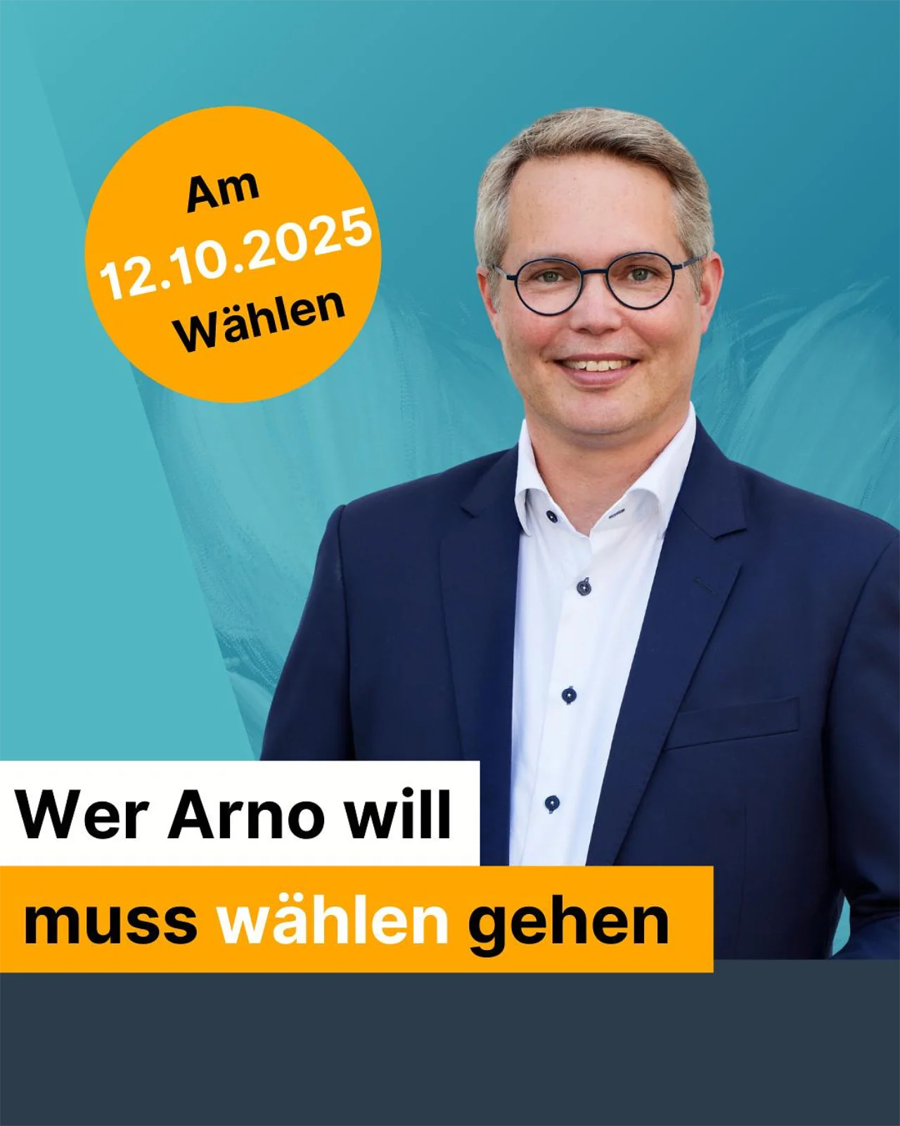 12. Oktober zur Stichwahl Arno Steguweit